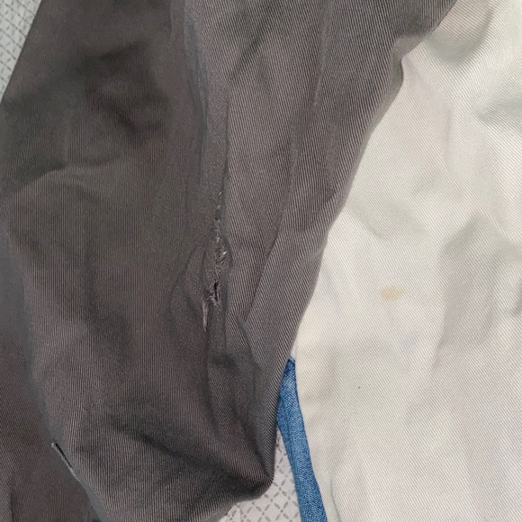 Men's Colorblock Casual Button-Down Shirt - Picture 6 of 8